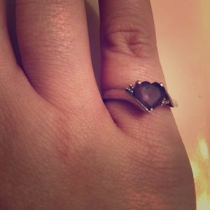 Zales Heart Stone Ring